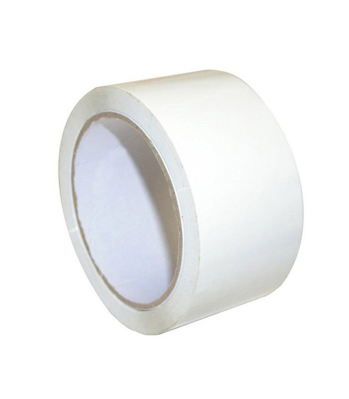 Lepicí páska bílá akrylát 50 mm x 60 m - 28 mic - pro vysokou zátěž