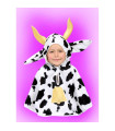 Karnevalový kostým kravička - pelerína s kapucí