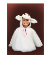 Karnevalový kostým ovečka - pelerína s kapucí