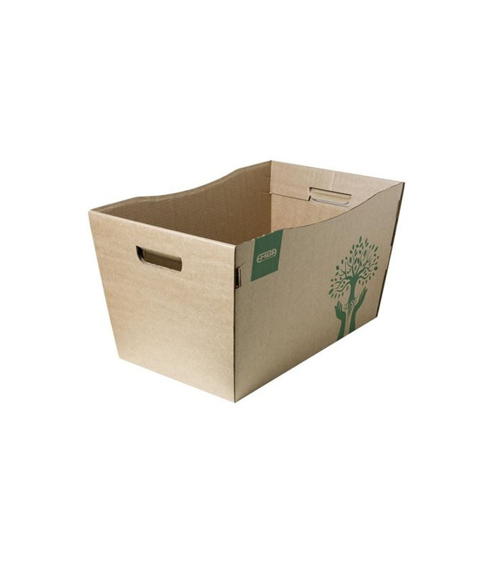 Přenosný box EMBA, lepenkový, 468 x 267 x 286 mm