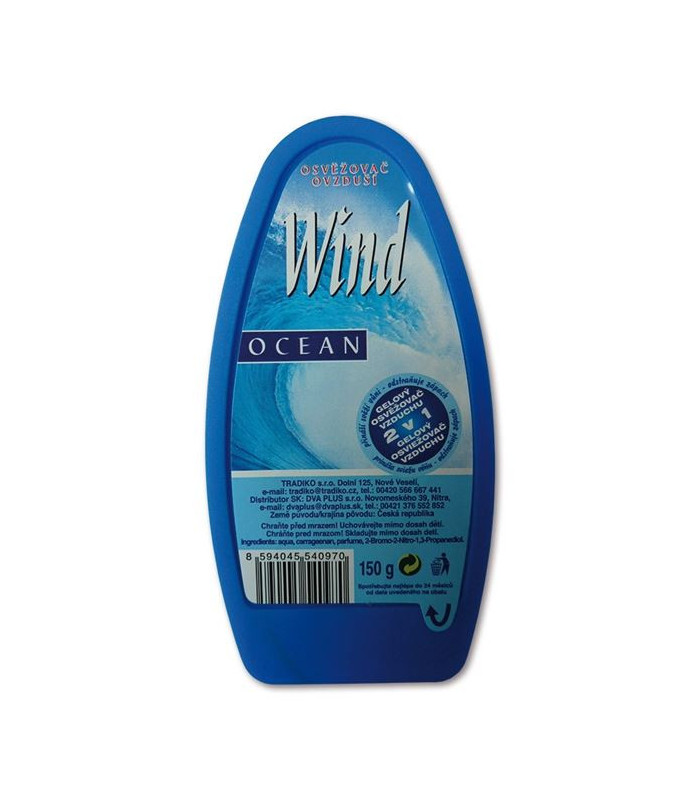 Gelový osvěžovač vzduchu Wind oceán, 150 g