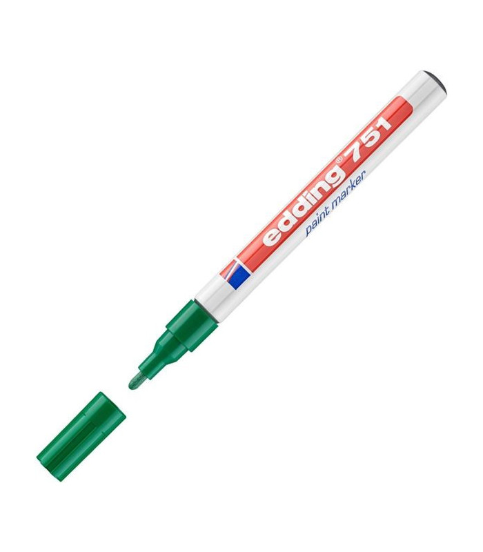 Lakový popisovač edding 751, zelený