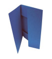 Prešpánové desky  se třemi chlopněmi modré, 20 ks