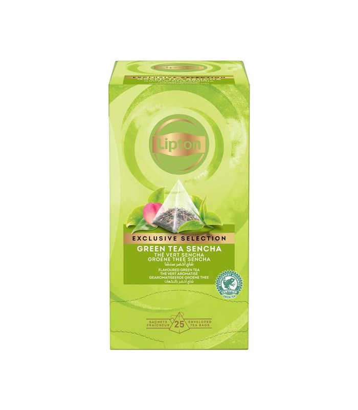 Zelený čaj Lipton Green Tea Sencha, 25 x 1,8 g