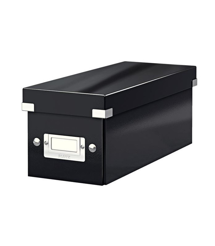 Krabice na CD CLICK-N-STORE, černá