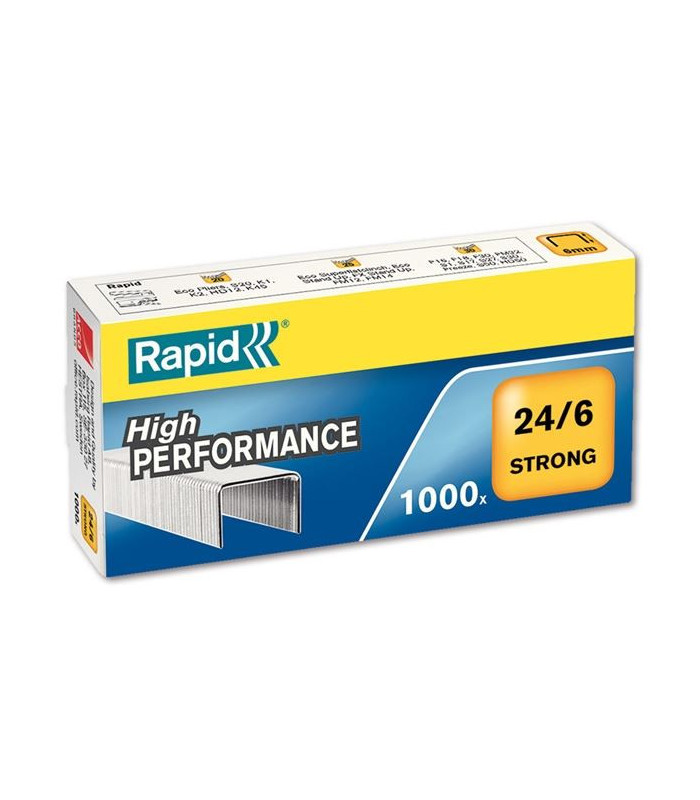 Drátky do sešívaček Rapid Strong 24/6, 1000 ks