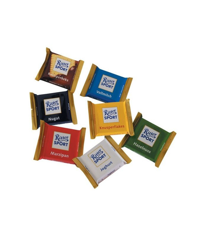 Čokoládky Ritter Sport mini mix, 84x 16,67 g