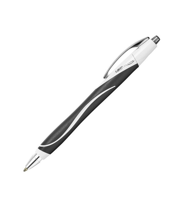 Kuličkové pero BIC Atlantis Reaction, černé