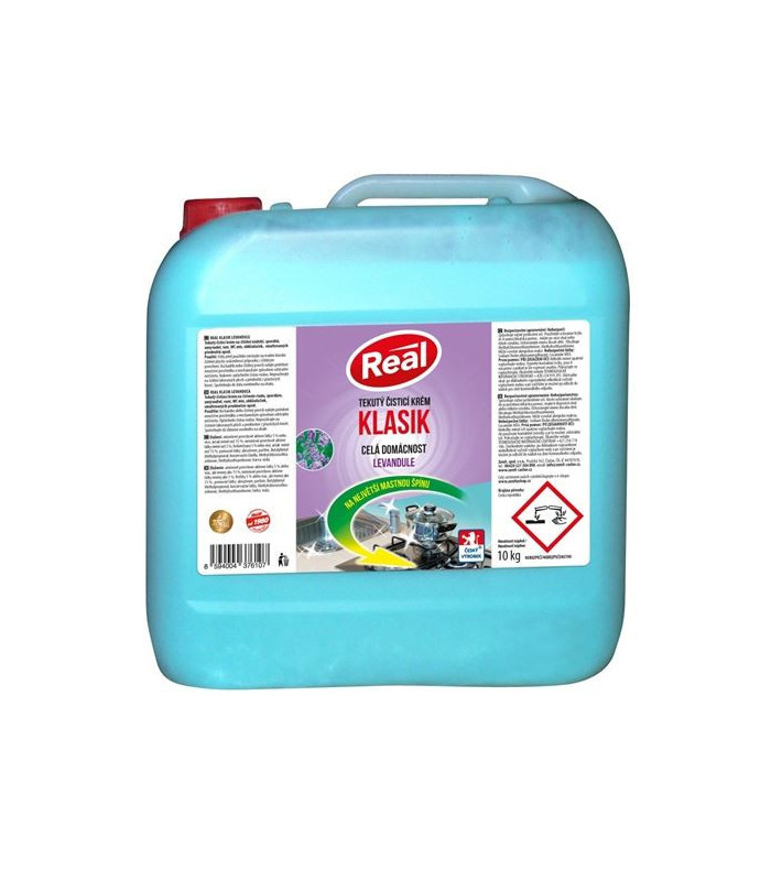 Čisticí krém Real - klasik, levandule, 10 kg