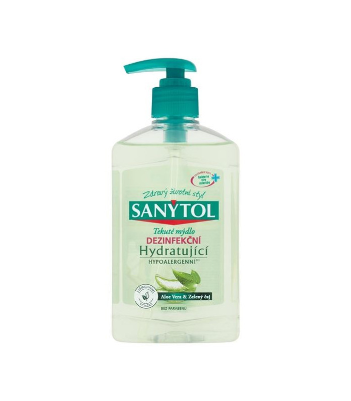 Tekuté mýdlo Sanytol - dezinfekční, hydratační