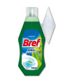 WC gel a dávkovač Bref, borovice, 360 ml