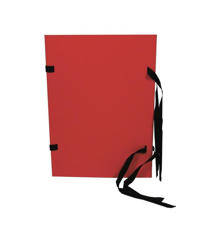 Prešpánové desky  spisové A4 červené