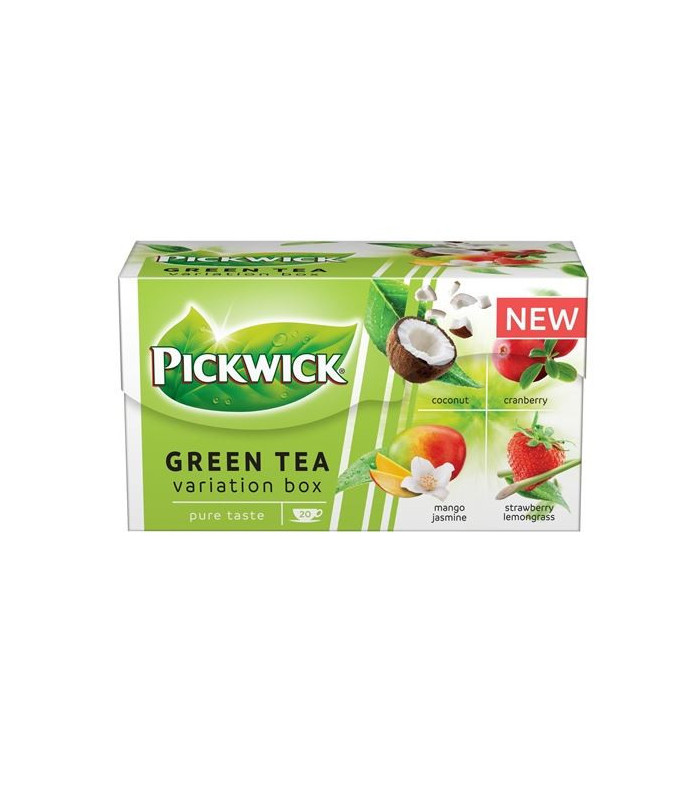 Zelený čaj Pickwick Zelené variace, 20x 1,5 g