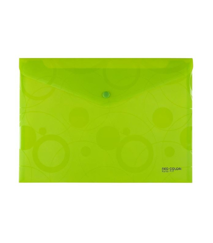 Spisové desky s drukem NEO COLORI A4, zelené