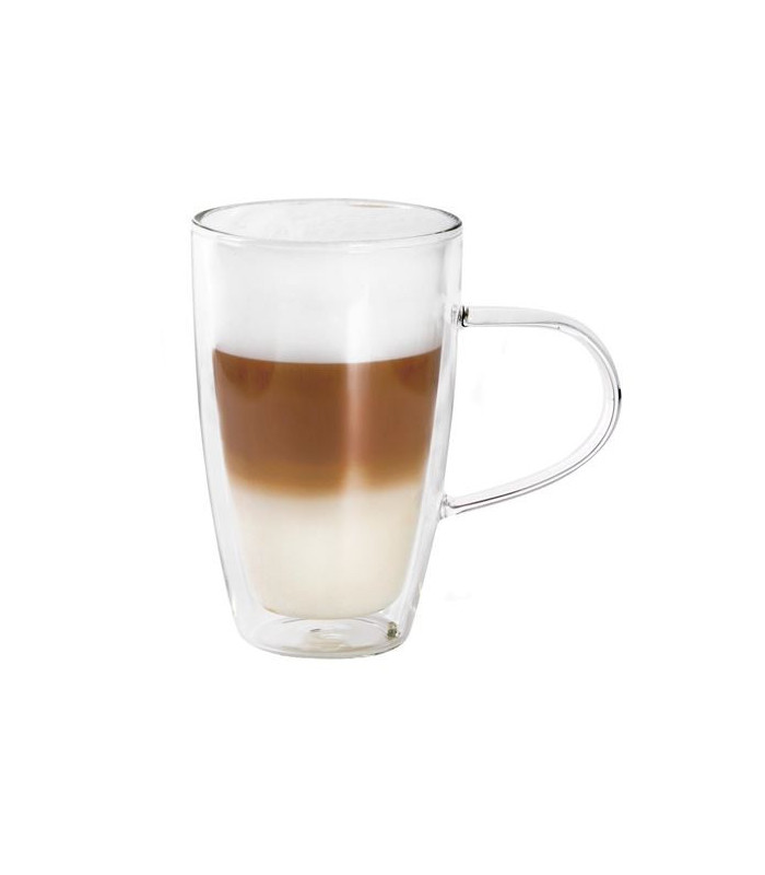 Sklenice s uchem Latté, borosilikátové sklo, 300 m