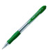 Kuličkové pero Pilot Super Grip - zelená náplň, 0,22 mm
