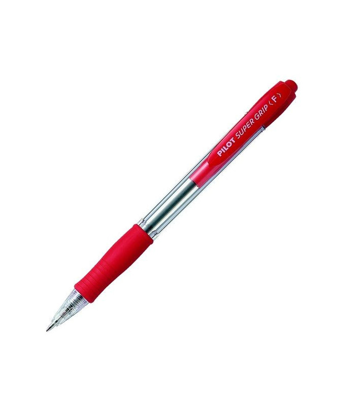 Kuličkové pero Pilot Super Grip, červené