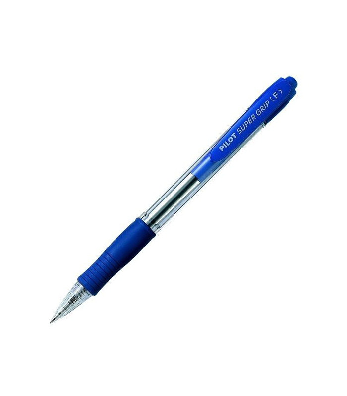 Kuličkové pero Pilot Super Grip - modrá náplň, 0,22 mm