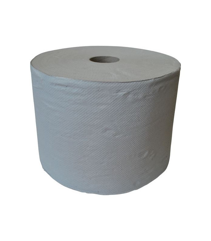 Papírové ručníky v roli, 2vrstvé, bělený recykl