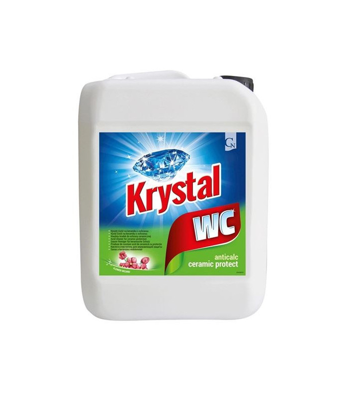 Prostředek na mytí WC a sanity Krystal - 5 l
