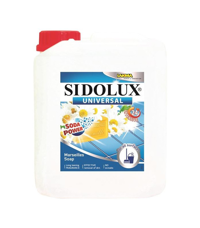 Prostředek na podlahy Sidolux, Marseilles soap, 5l