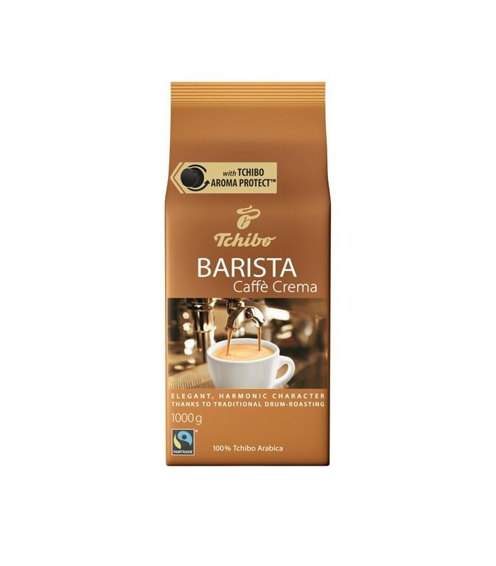 Zrnková káva Tchibo Barista Caffé Crema, 1000 g