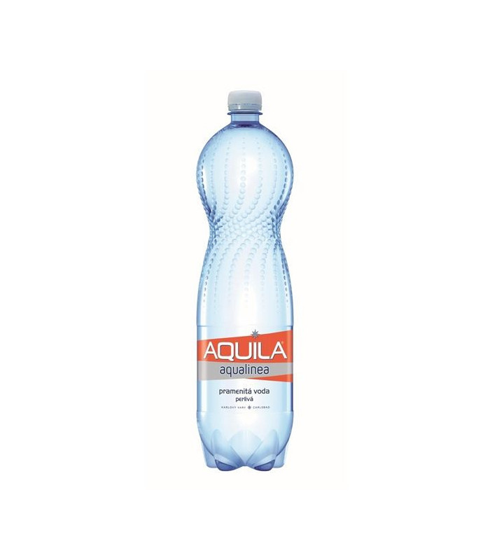 Voda Aquila Aqualinea perlivá, 6x 1,5 l