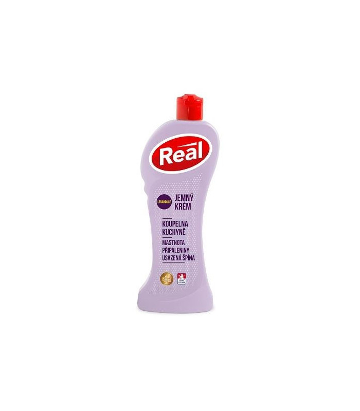 Jemný čisticí krém Real levandule, 600 g