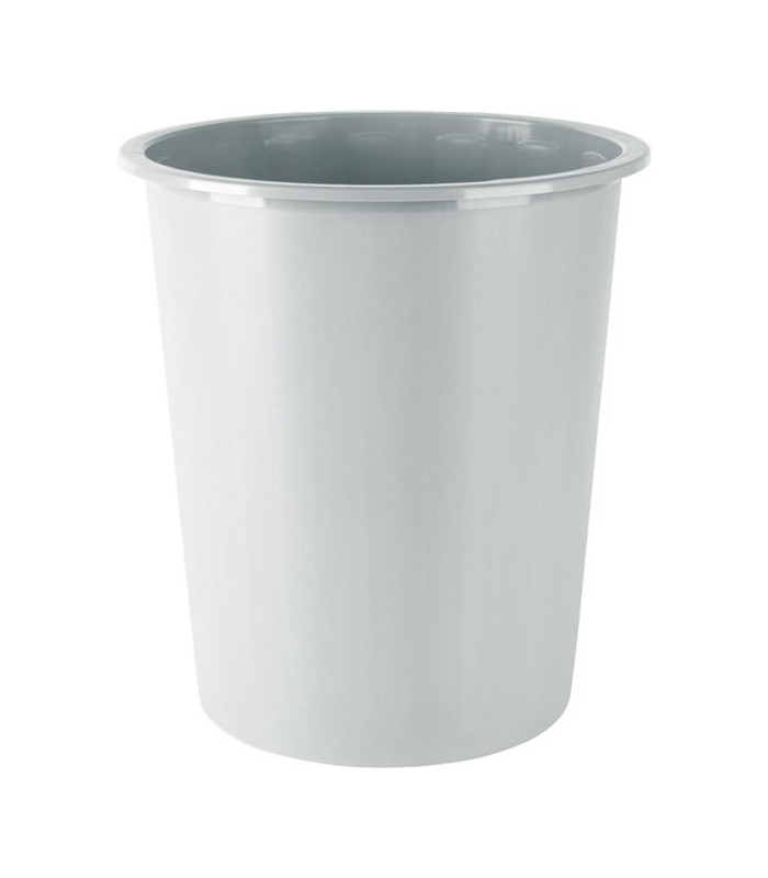 Odpadkový koš Donau - 14 l, plast, šedý