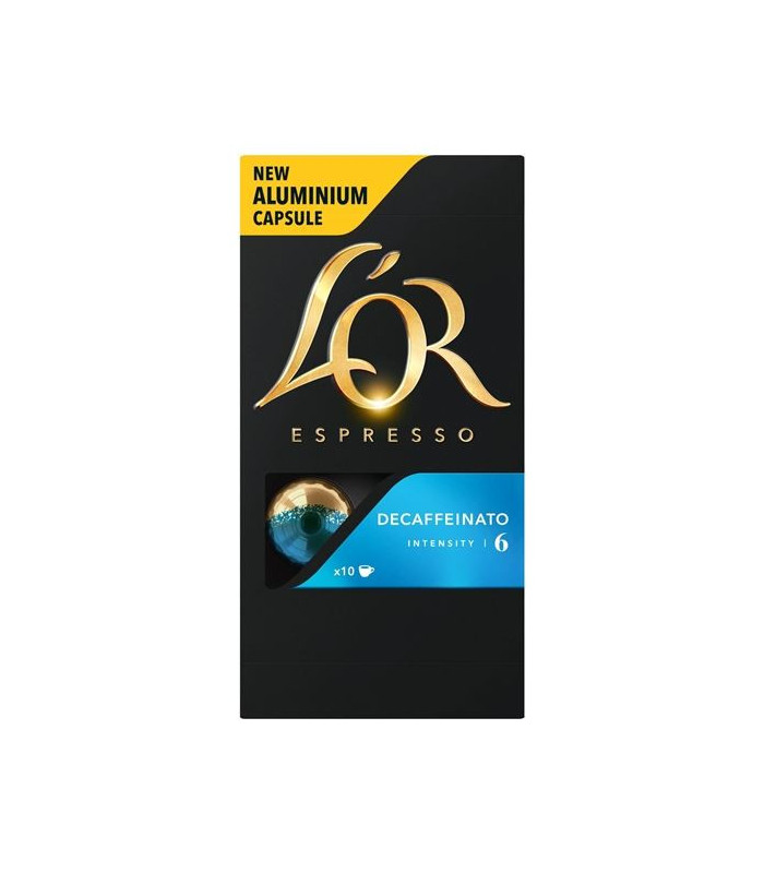 Kapsle LOR Espresso Decaffeinato 10 ks