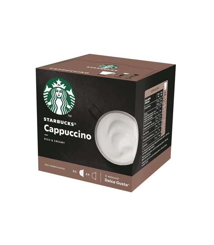 Kávové kapsle Starbucks Cappuccino, 12 ks