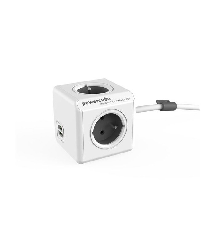 Prodlužovací přívod PowerCube Extended, šedý