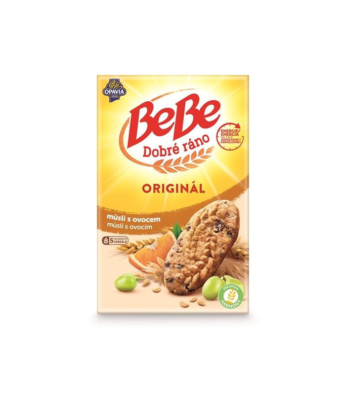 Sušenky BEBE Dobré ráno s musli a ovocem, 400 g