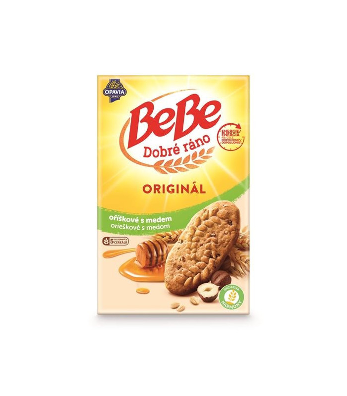 Sušenky BEBE Dobré ráno oříšek a med, 400 g