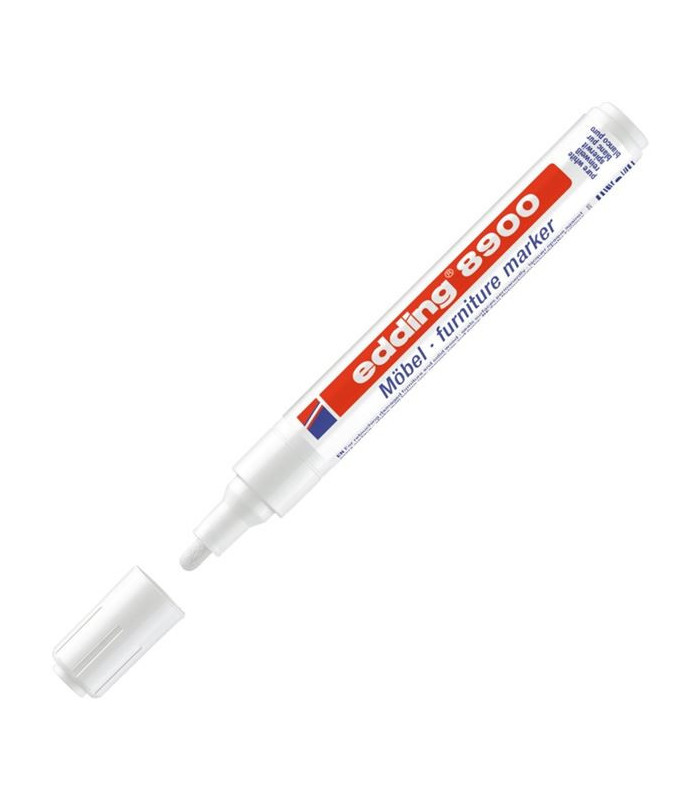 Popisovač na nábytek edding 8900, bílý