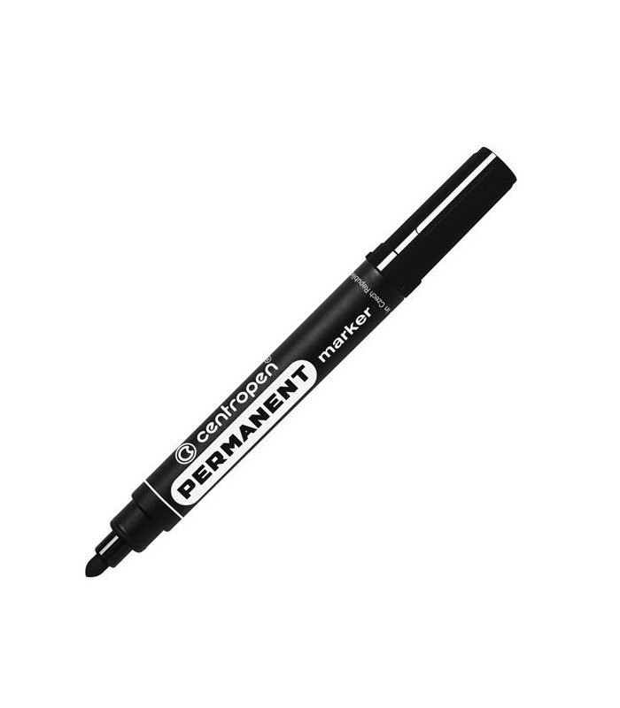 Permanentní popisovač Centropen 8566, černý, 10 ks