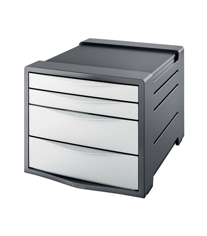 Zásuvkový box Esselte VIVIDA, bílý/šedý