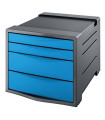 Zásuvkový box Esselte VIVIDA, modrý/šedý