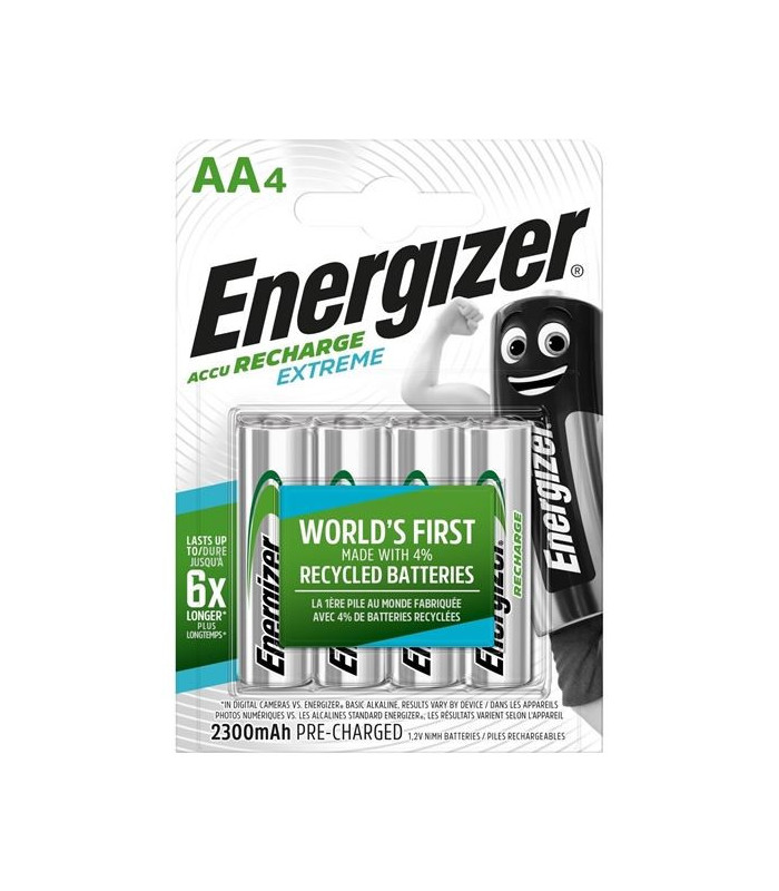 Přednabité baterie Energizer Extreme 1,2 V typ AA