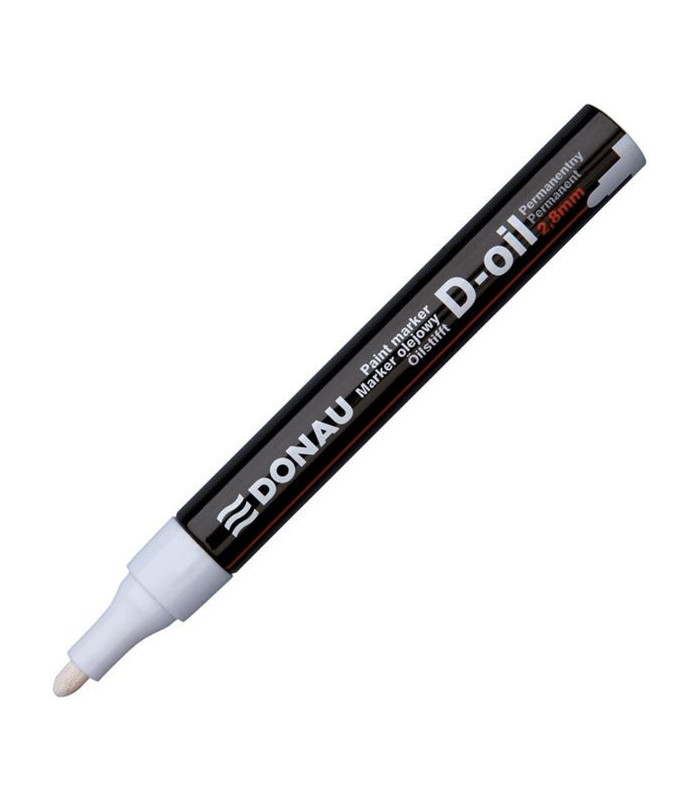 Lakový popisovač Donau, 2,8 mm, bílý