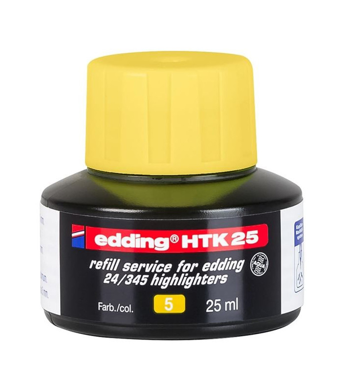 Náhradní inkoust pro zvýrazňovač edding Eco, žlutý