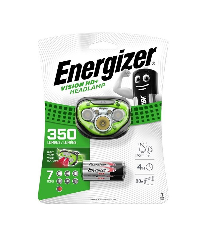Čelová svítilna,Energizer Headlight Vis. HD+ 350lm