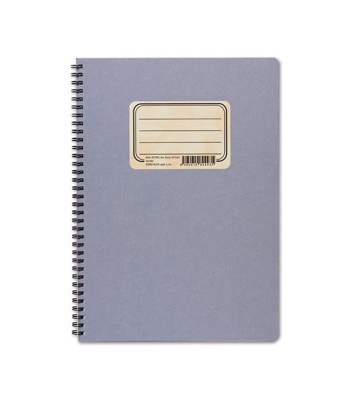 Blok Bobo Retro, A4, čistý