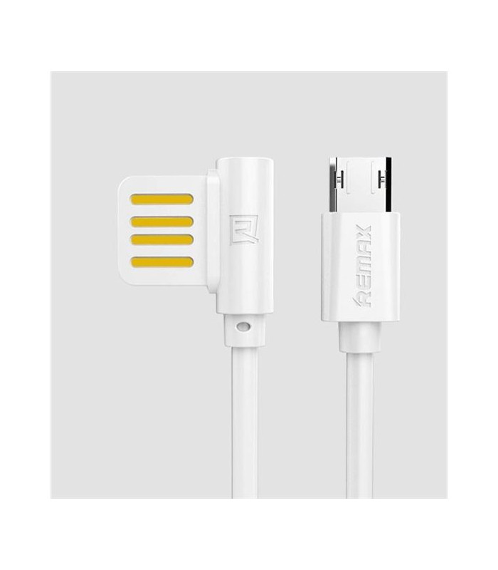 Datový kabel Remax USB microUSB, bílý