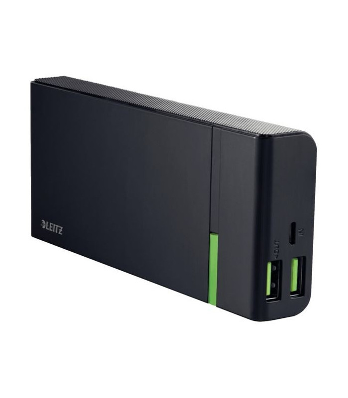 Powerbank Leitz Complete, 10 400 mAh, černá