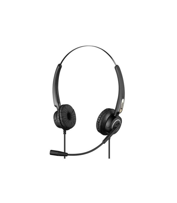 Sluchátka Sandberg USB Pro St.Headset, mikr.,černá