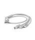 Datový kabel Gembird - USB Micro B + Type-C, 1m
