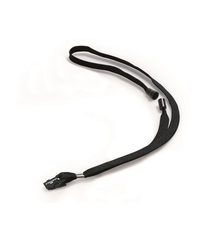 Šňůrka na krk Durable, černá, 10 ks