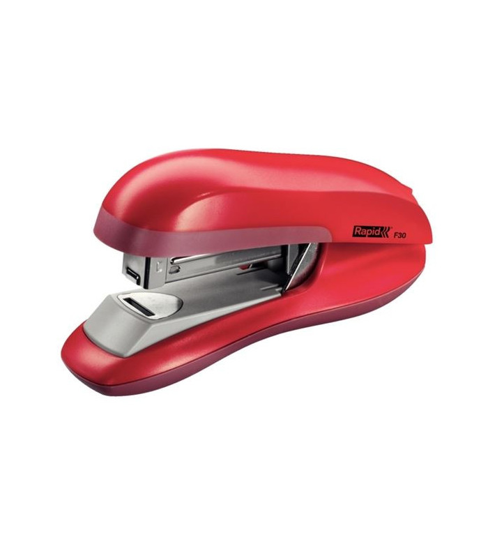 Sešívačka Rapid F30 - 30 listů, ploché sešívání, červená