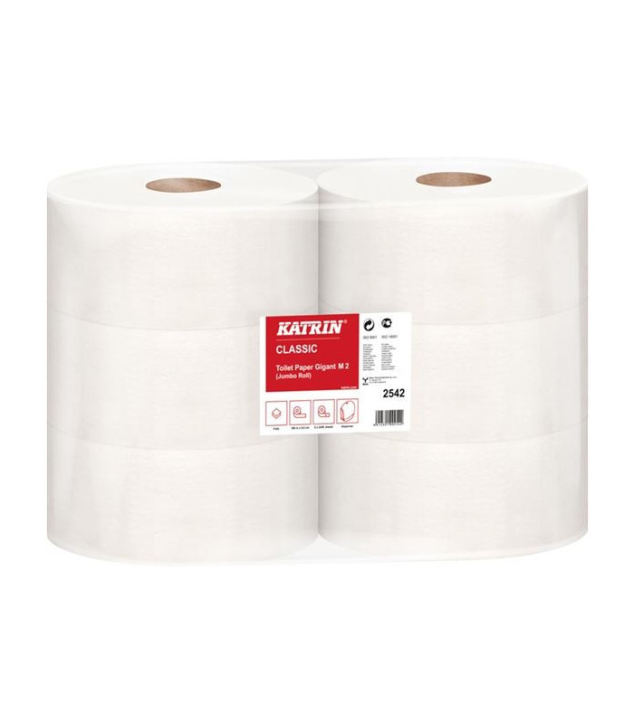 Toaletní  papír Katrin Gigant M2, 2 vr., 6 rolí